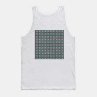 squares retro pattern Tank Top